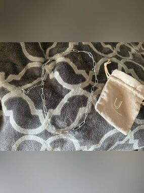 Silver Paperclip “j” Chain Necklace - Uncommon James